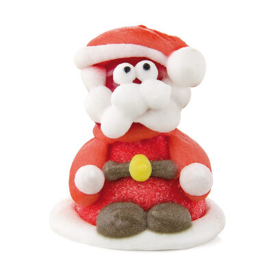 Figura Papa Noel de gominola y azúcar