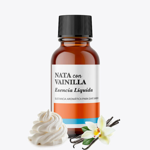 Esencia Alimentaria de Nata con Vainilla - Imagen 2